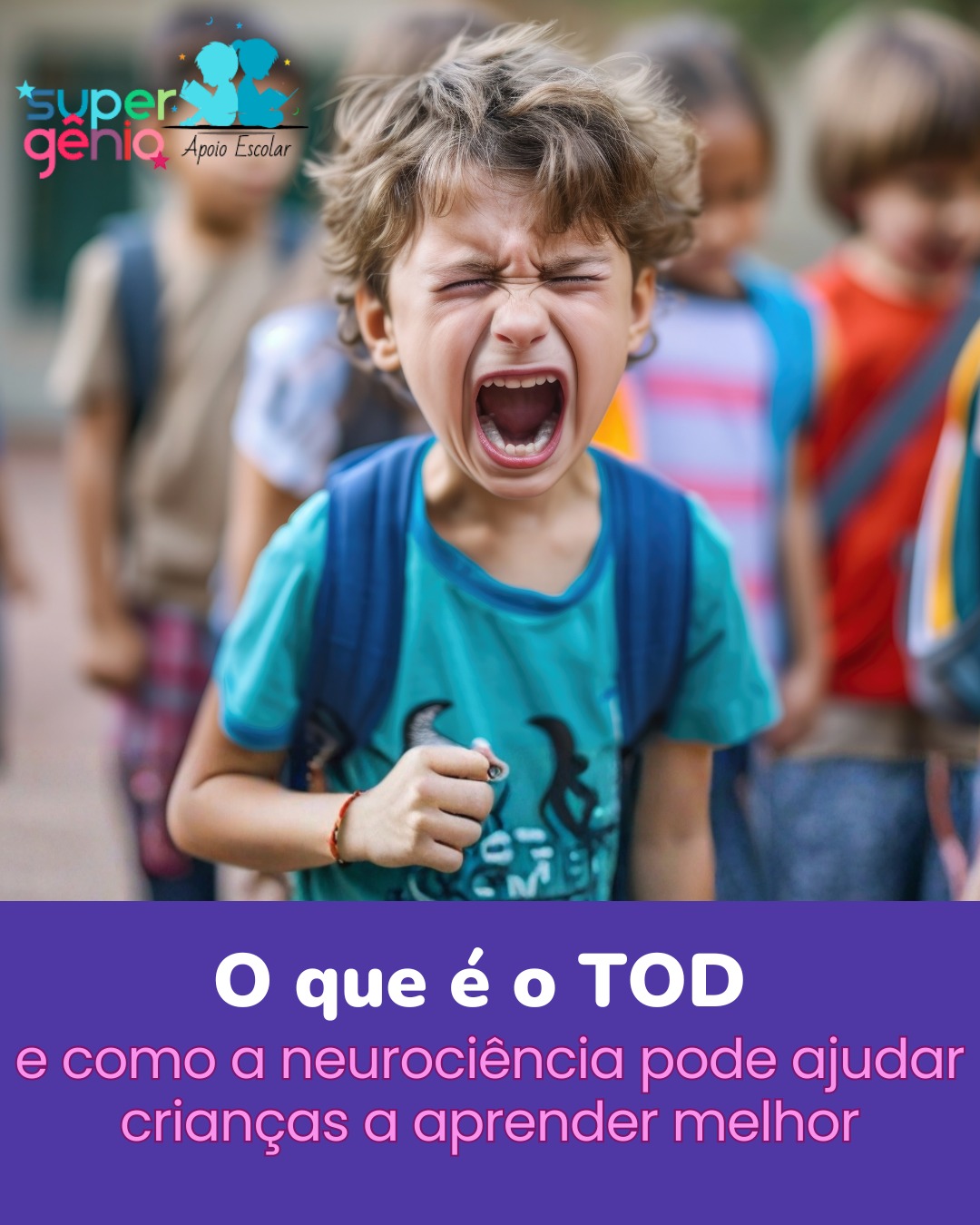 O que é o TOD e como a neurociência pode ajudar crianças a aprender melhor