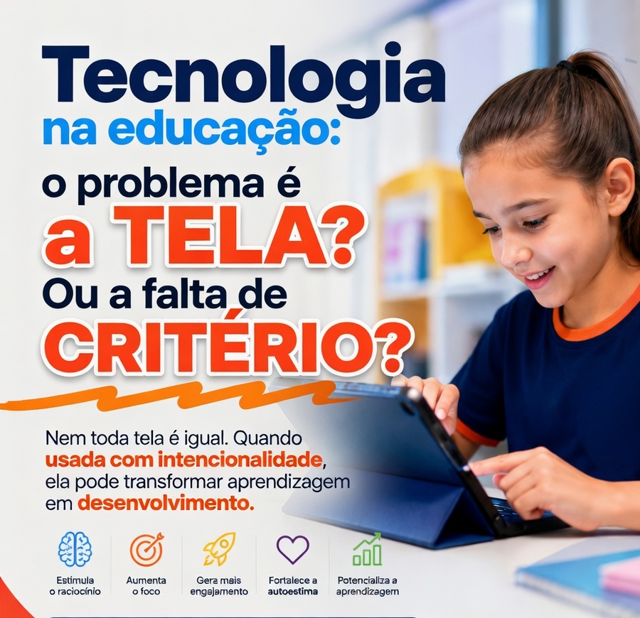 Tecnologia na educação: o problema é a tela… ou a falta de critério?